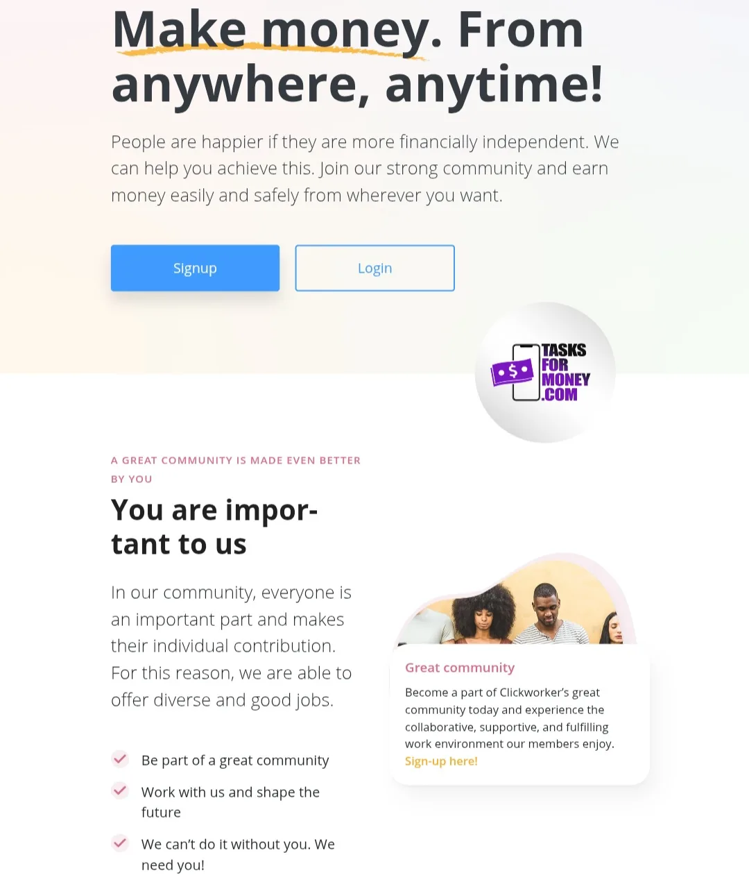 ClickWorker Platform