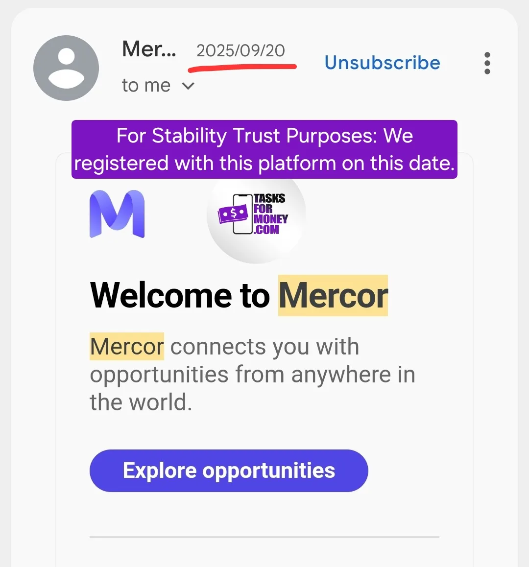 Mercor Platform