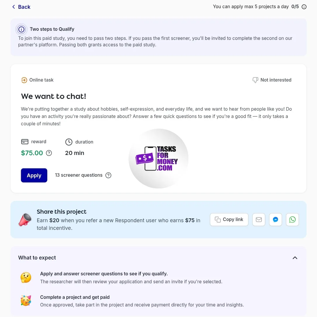 Respondent Platform
