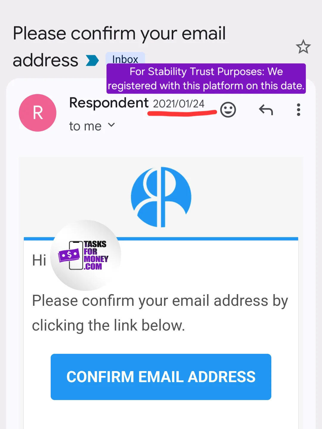 Respondent Platform
