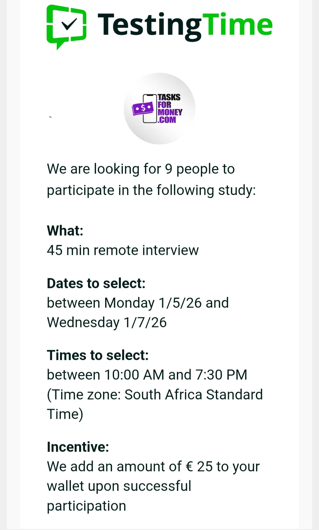 TestingTime Platform