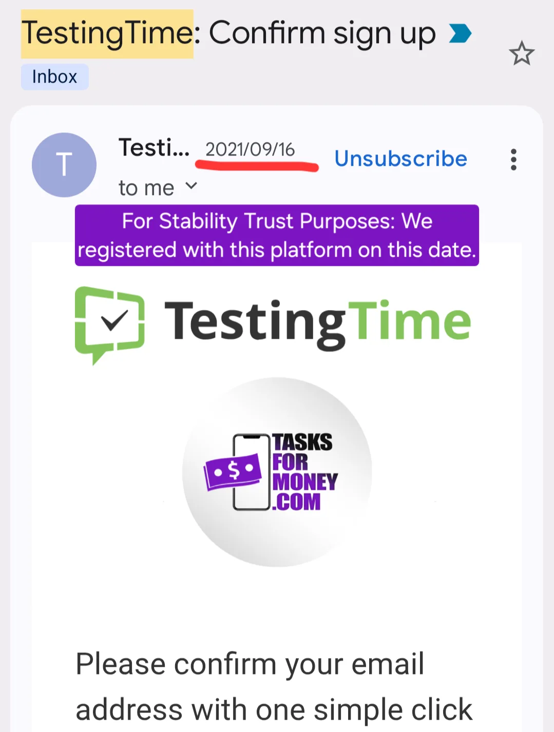 TestingTime Platform