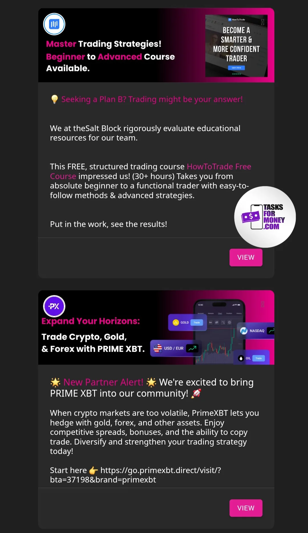 The Salt Block Platform