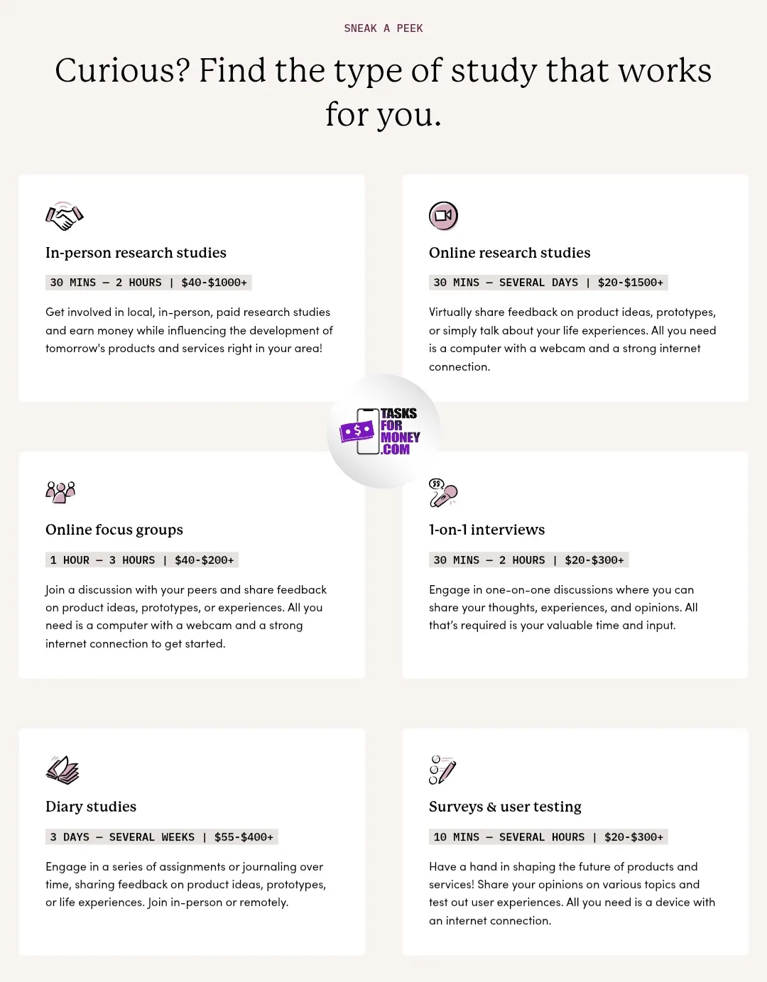 User Interviews Platform