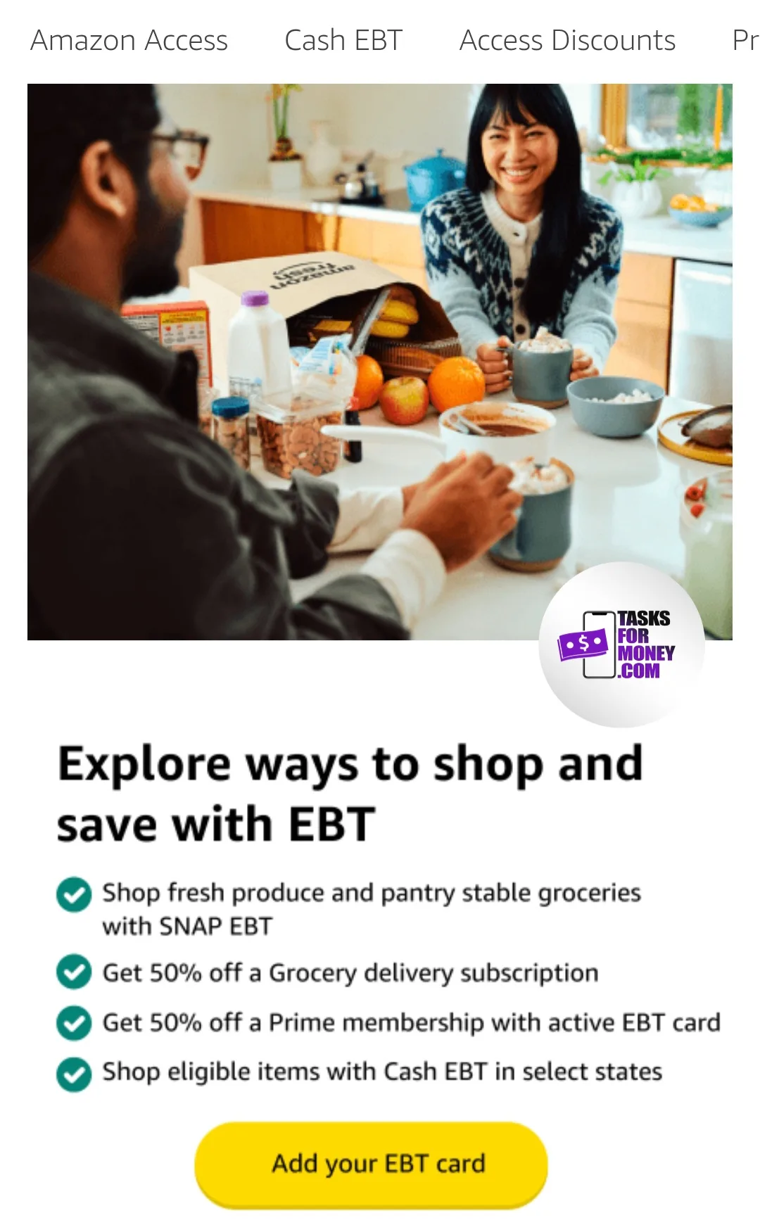 Amazon Snap EBT