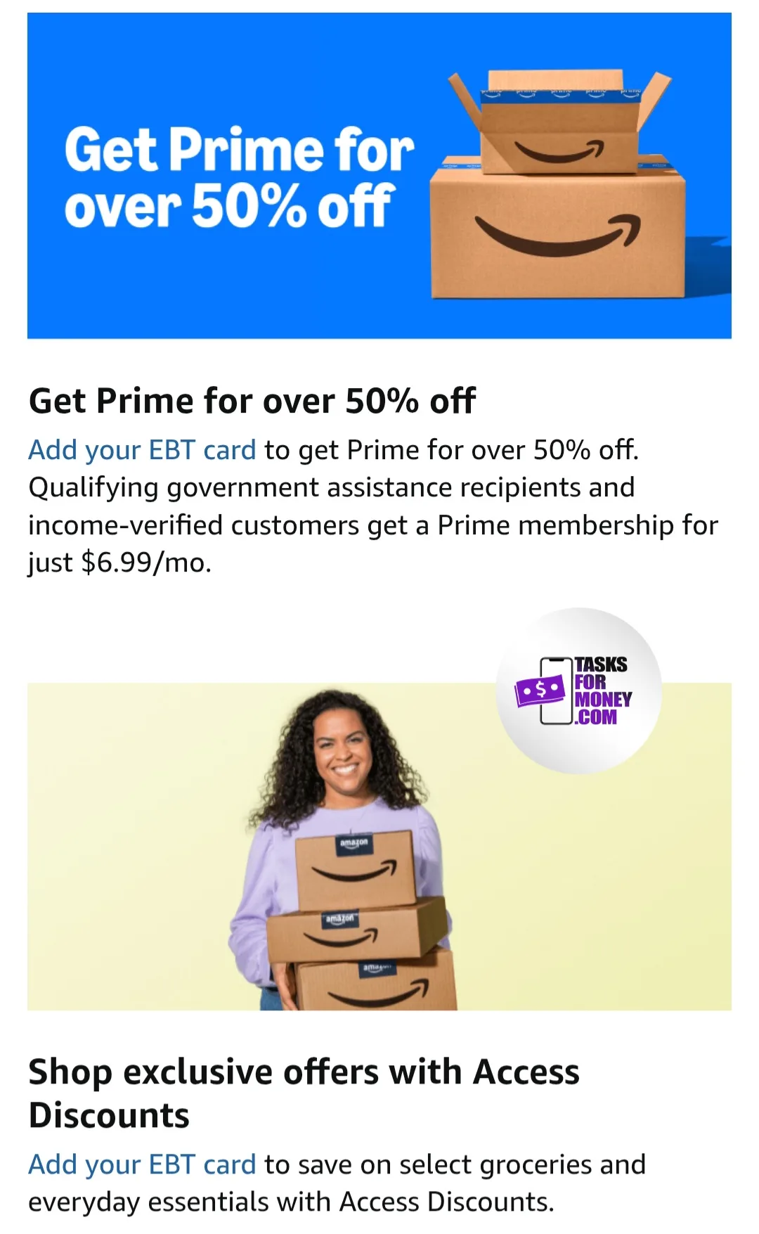 Amazon Snap EBT