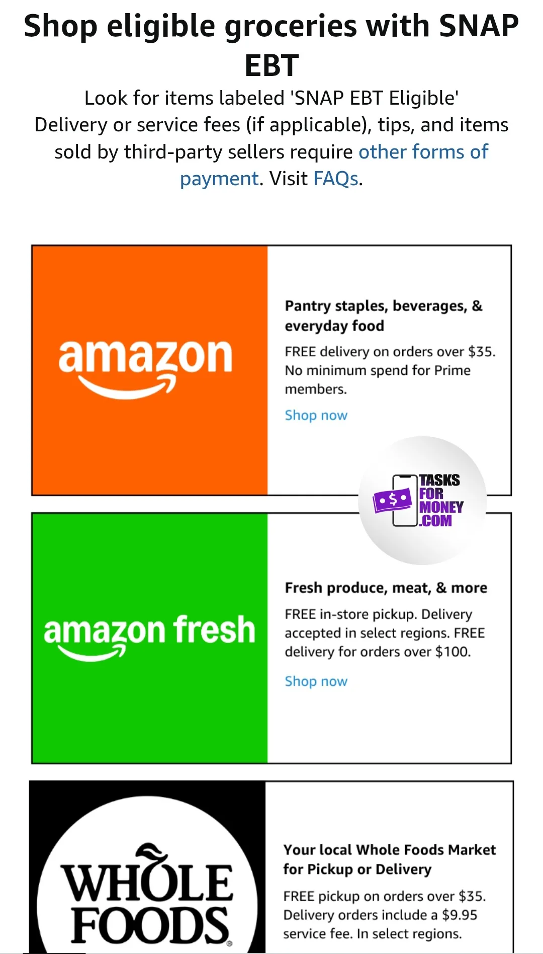 Amazon Snap EBT