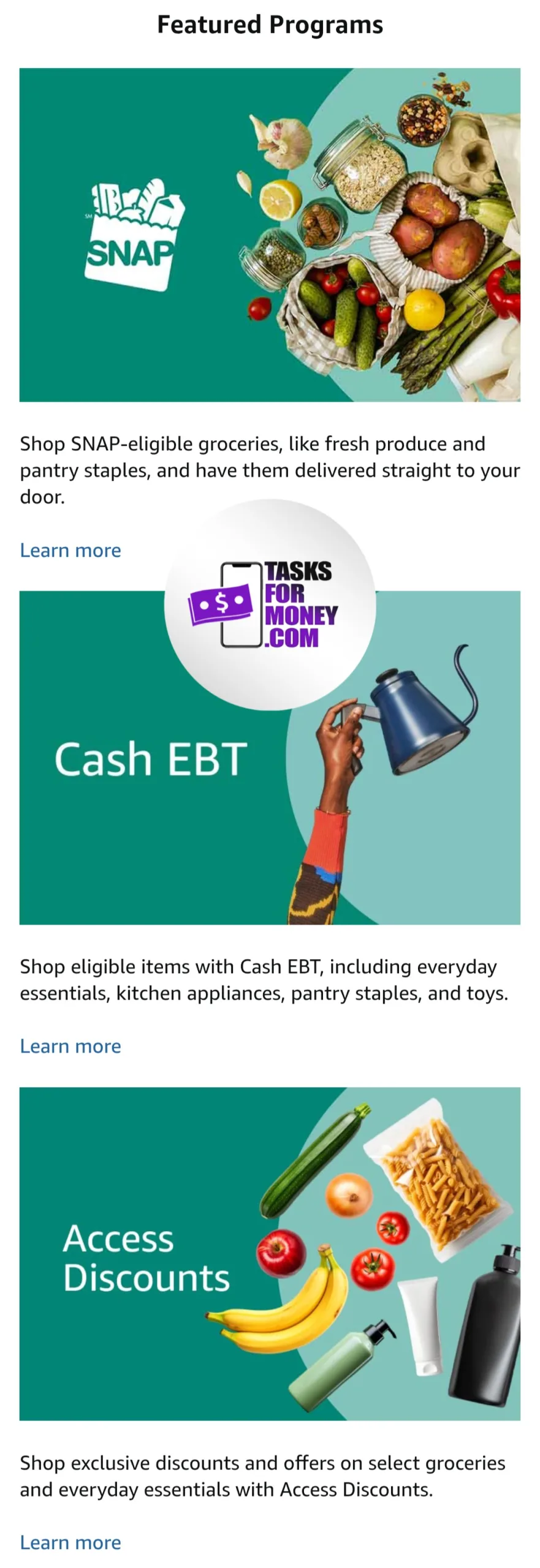 Amazon Snap EBT