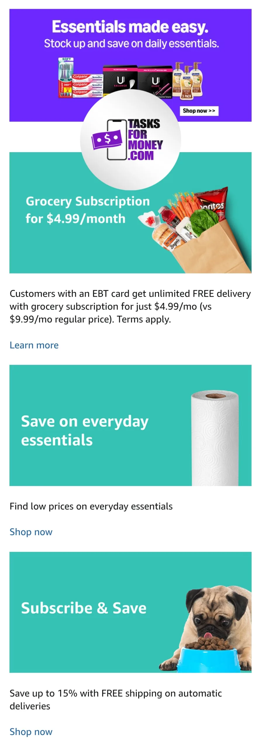 Amazon Snap EBT