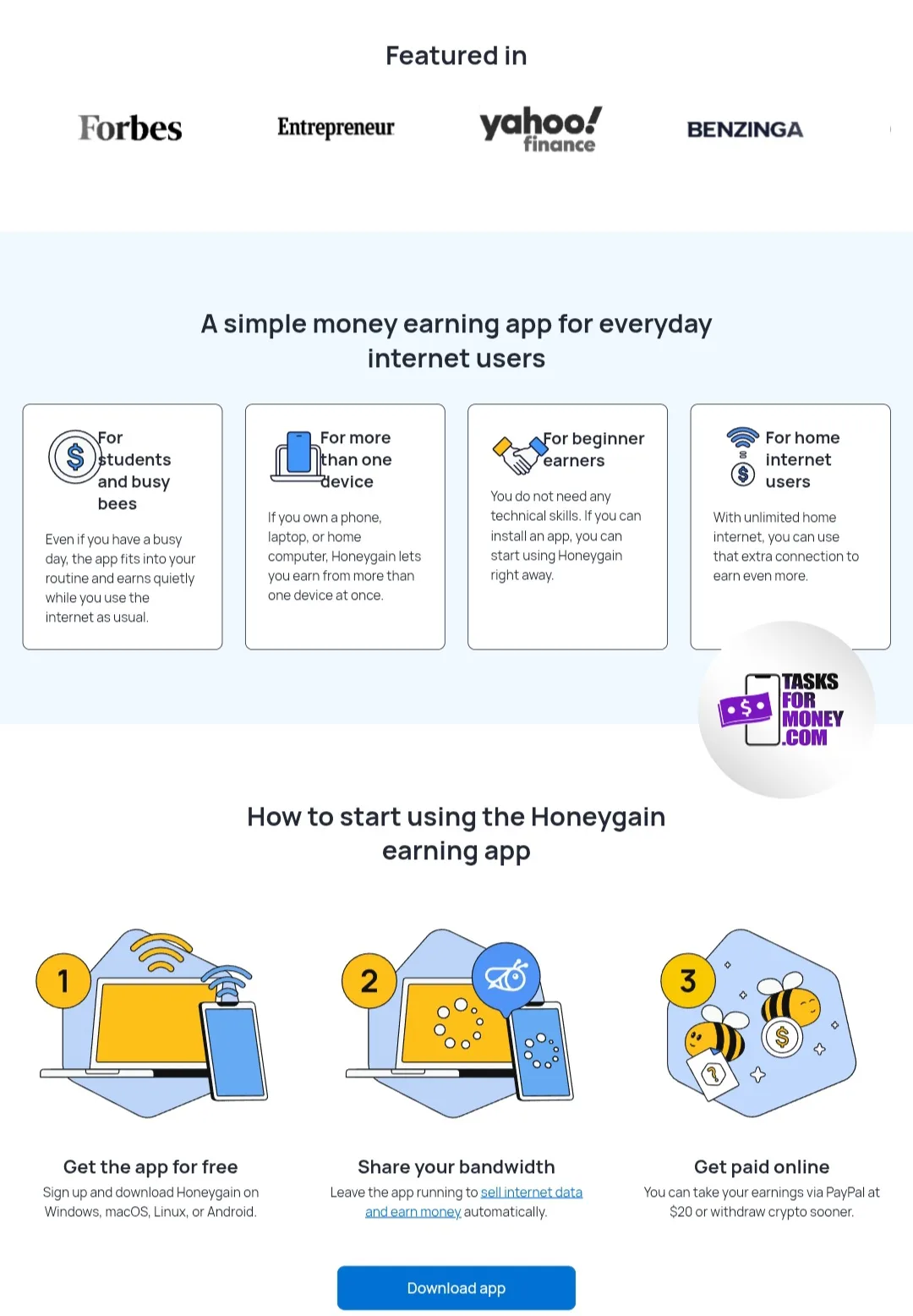 Honeygain Platform