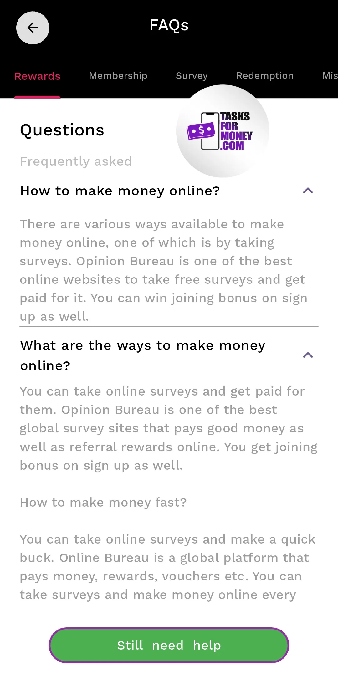 Opinion Bureau Platform