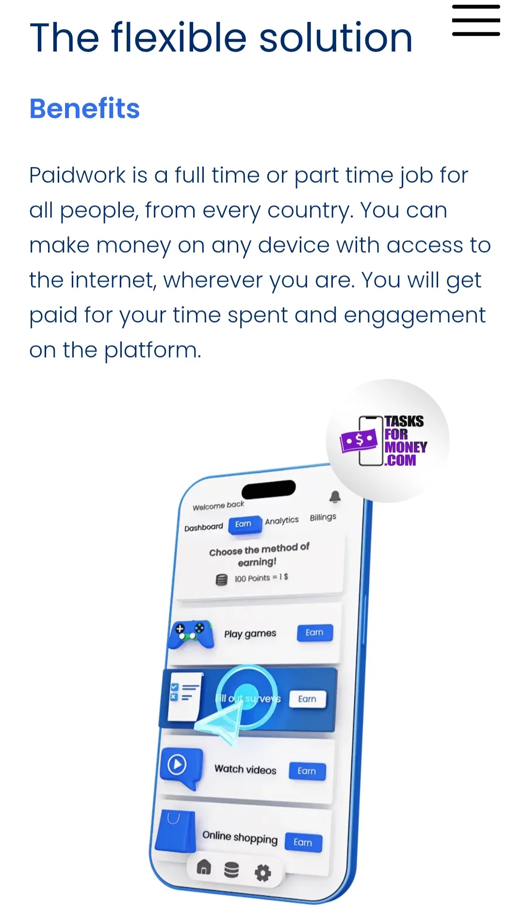 PaidWork Platform