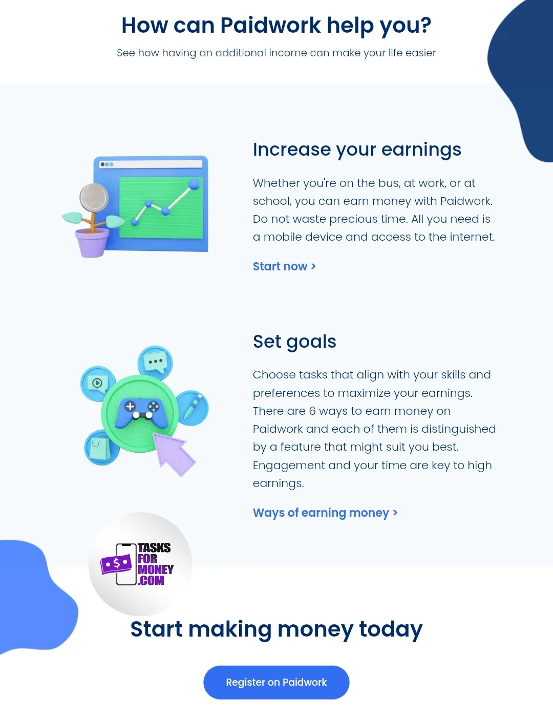 PaidWork Platform