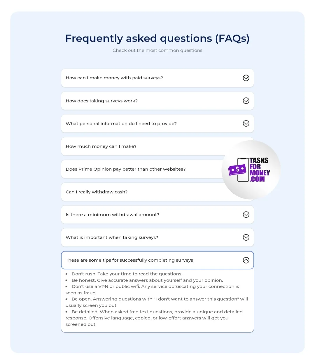 Prime Opinion Platform